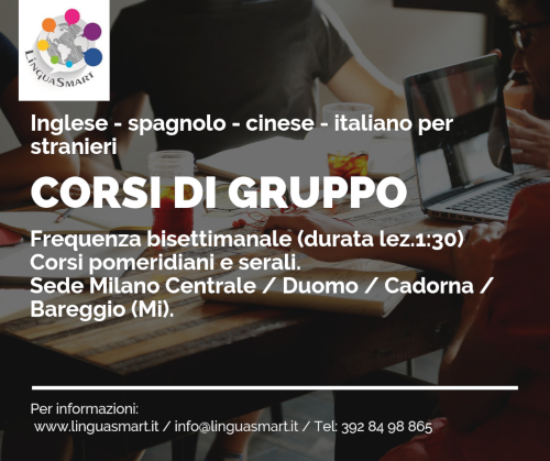 corsi di gruppo - Linguasmart